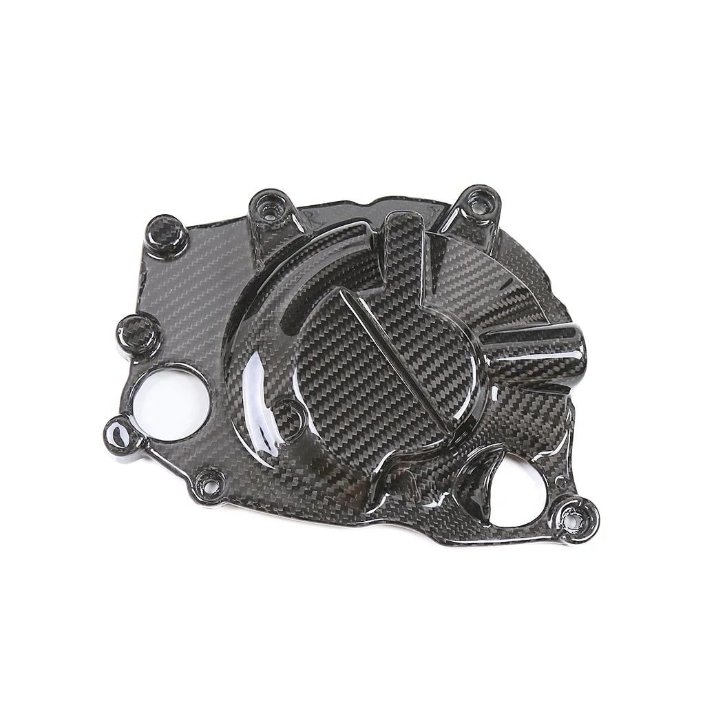 

For the new Kawasaki ZX4RR motorcycle modified carbon fiber dry carbon, engine cover 4R