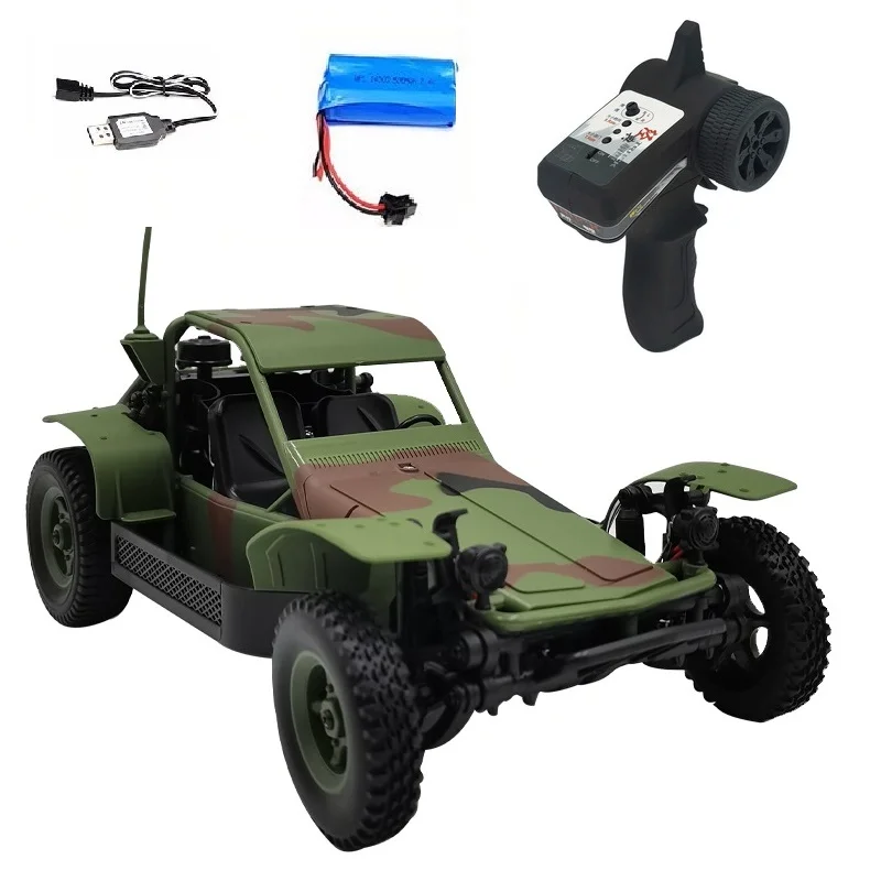 WPL WP-14 RC CAR Assault Combat Vehicle 280 Motor Full Scale Combat Vehicle WP14 Radio-controlled Car Toys Gift