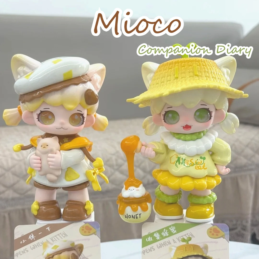

Mioco Companion Diary Series Blind Box PVC Desktop Ornament Mysterious Box Trendy Play Cute Doll Exquisite Surprise Girl Gift