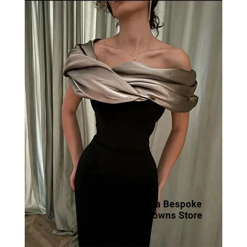 فساتين سهرة أنيقة حورية البحر بدون أكمام رداء حفلات رسمي للنساء فستان حفلات بطول الأرض تخصيص 2025