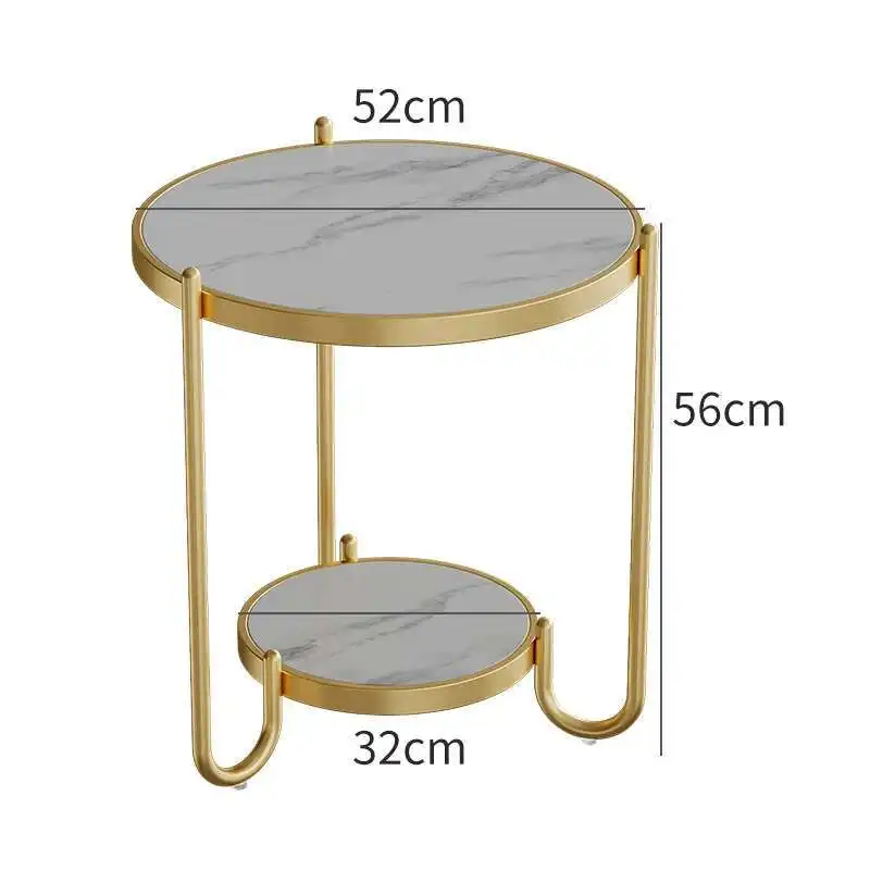 Table Unique Creative Coffee Simple Elegant Nordic Trendy Sofa Side Table Space Saving Tavolino Da Salotto Living Room Furniture
