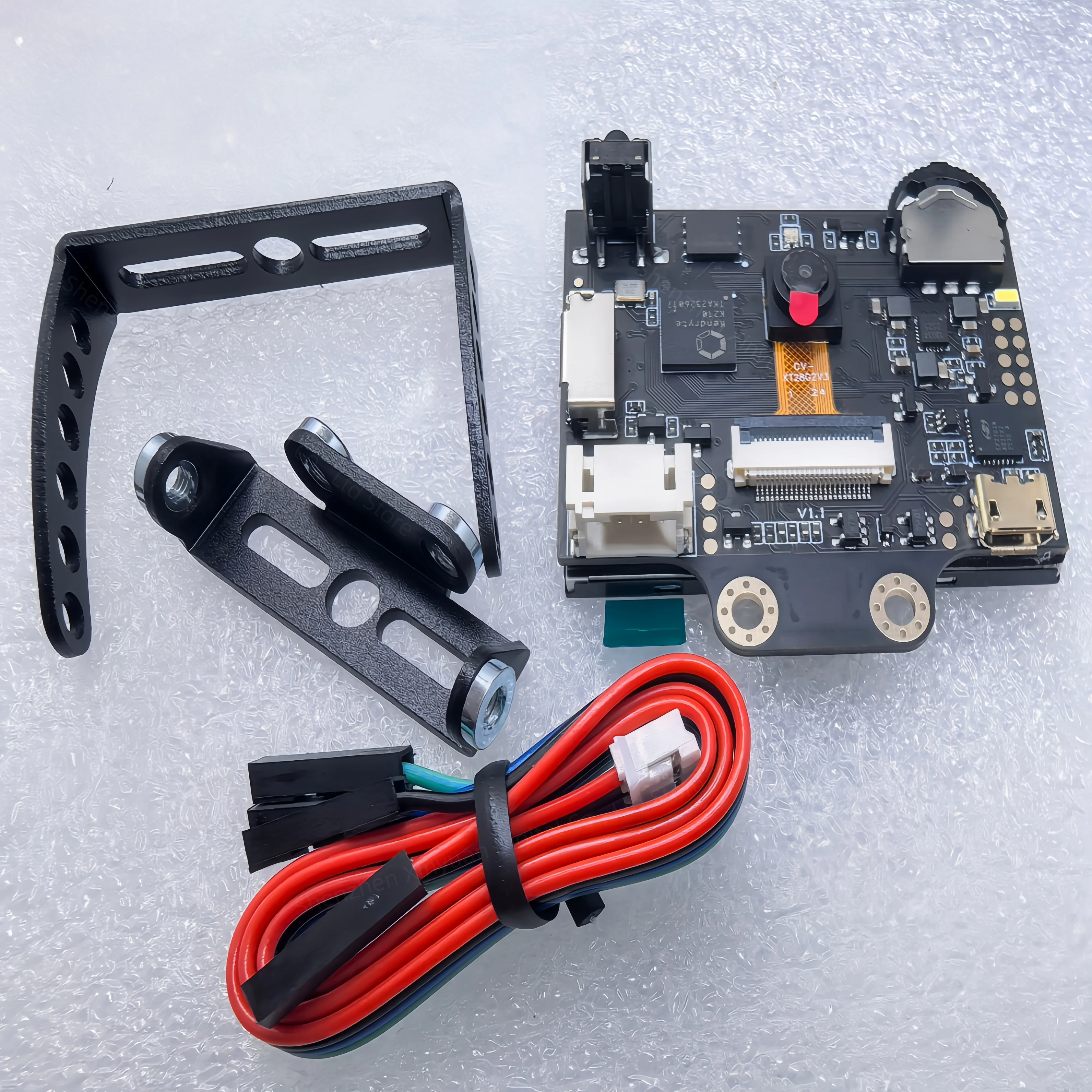 AI Facial Object Line Tracking Color Label Recognition Module 3.3-5V Sensor Processor K210 OV2640 200W Pixels