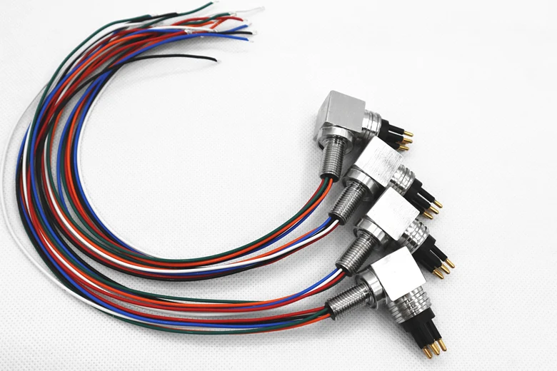 

MCBHRA6M Marine Wire Connectors IP69K Underwater Connector Right-angleWaterproof ROV Thruster Terminals Submarine Power Cable