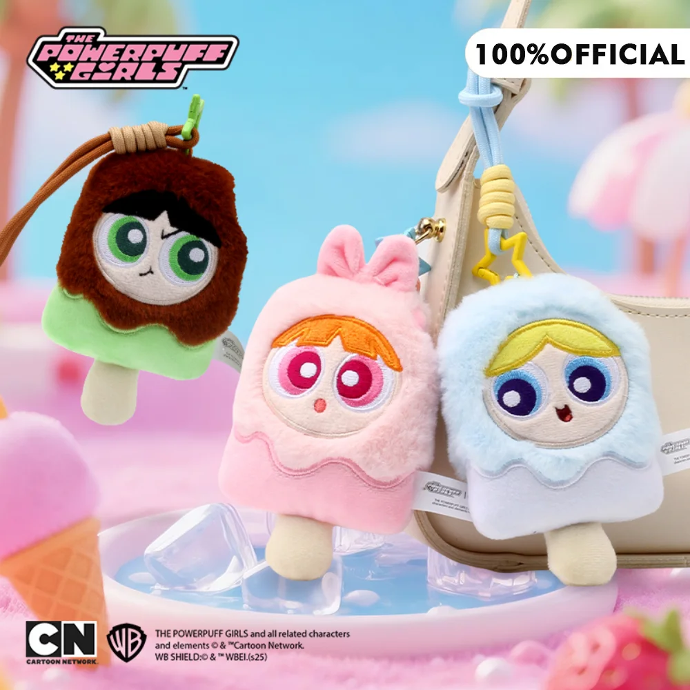 

Подлинная летняя кукла Powerpuff для девочек, стильная кукла с мороженым, аниме, мультяшный цветок, пузырьки, плюшевые куклы, игрушки, подарки для девочек