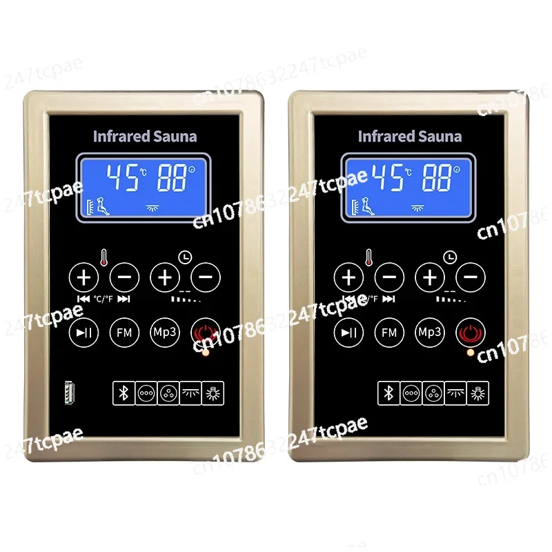 infrared sauna control panel and control box