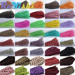 1pc 100FT 550 Paracord Parachute Cord Lanyard Mil Spec Type III 7 Strand Core For Climbing Camping Buckles Bracelet 81-120