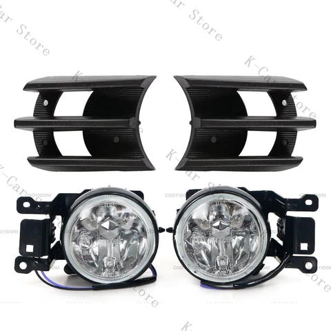 Для Mitsubishi Montero Pajero Shogun Sport 1999-2008 передний бампер противотуманная фара крышка решетка противотуманная фара дальнего света автомобильные аксессуары