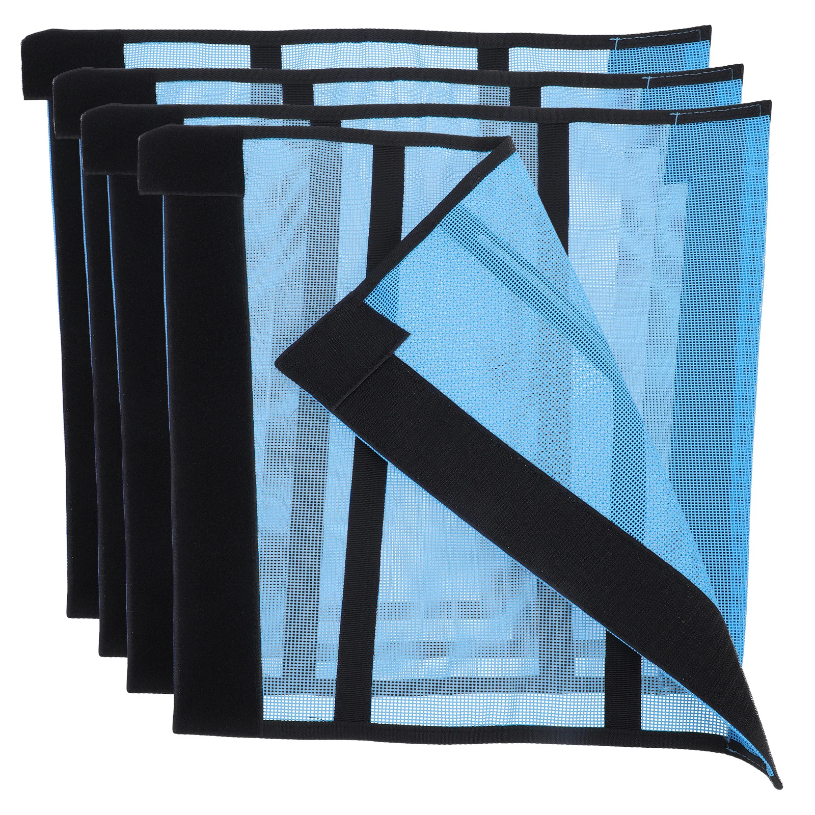 4 قطع أحذية قابلة للتنفس عالية الكفاءة لحماية الحشرات، أغطية ساق قابلة لإعادة الاستخدام للتدريب على ركوب الخيل والعناية المستقرة #5