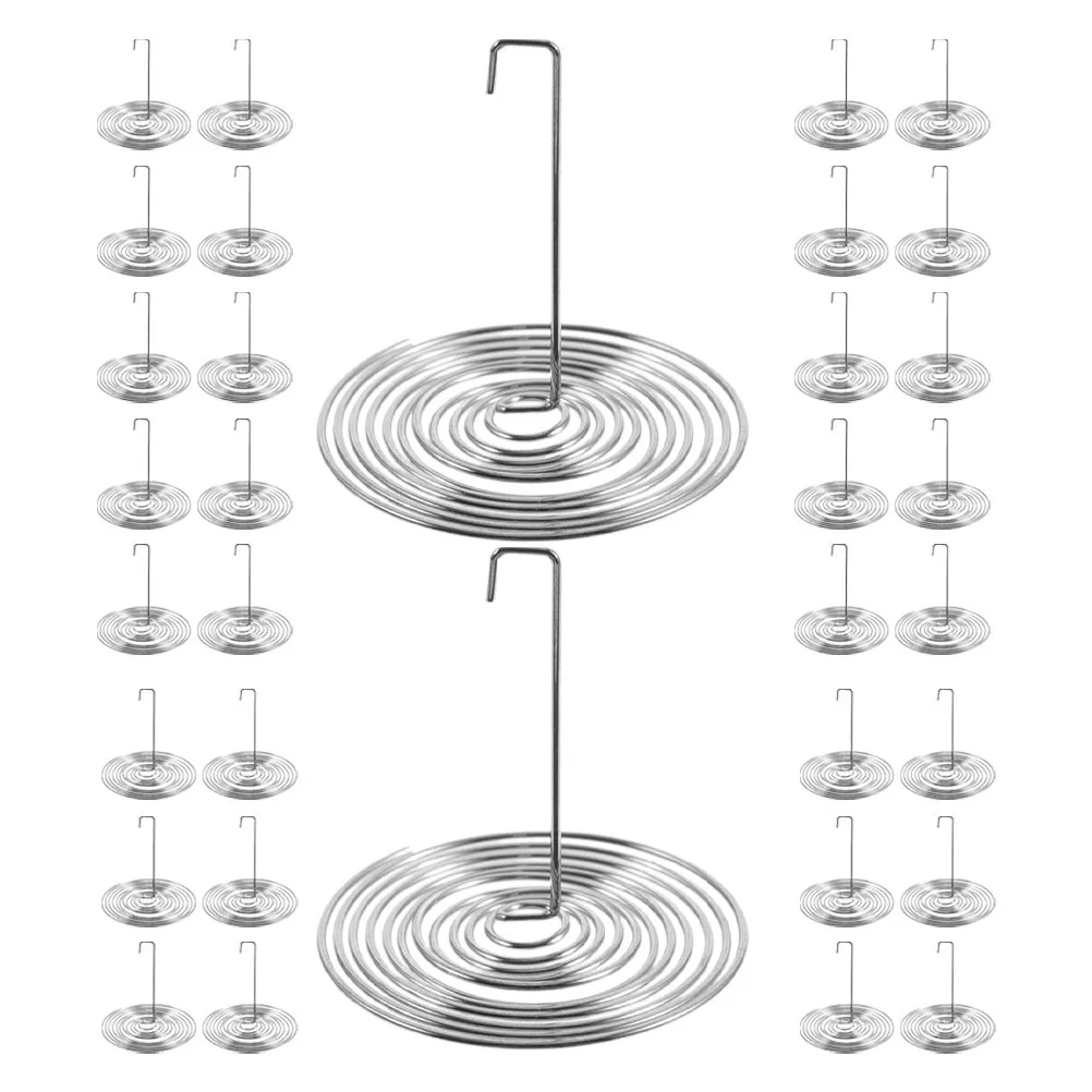 

40Pcs Stainless Steel Spring Teapot Spout Filter Strainer Metal Leaf Residue Filter Home Brewing Accessories Coffee Strainer