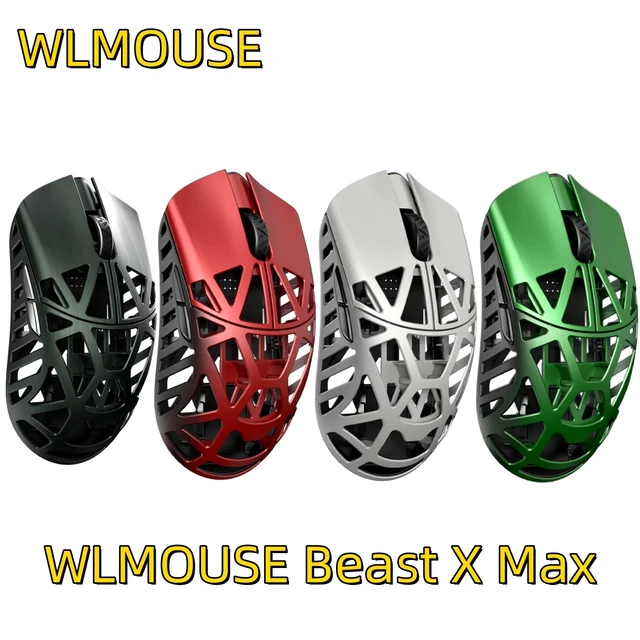 WLMOUSE Beast X Max Mouse 8K PAW3390hs Magnesium Alloy FPS Gaming Mouse  Lightweight 42g - AliExpress