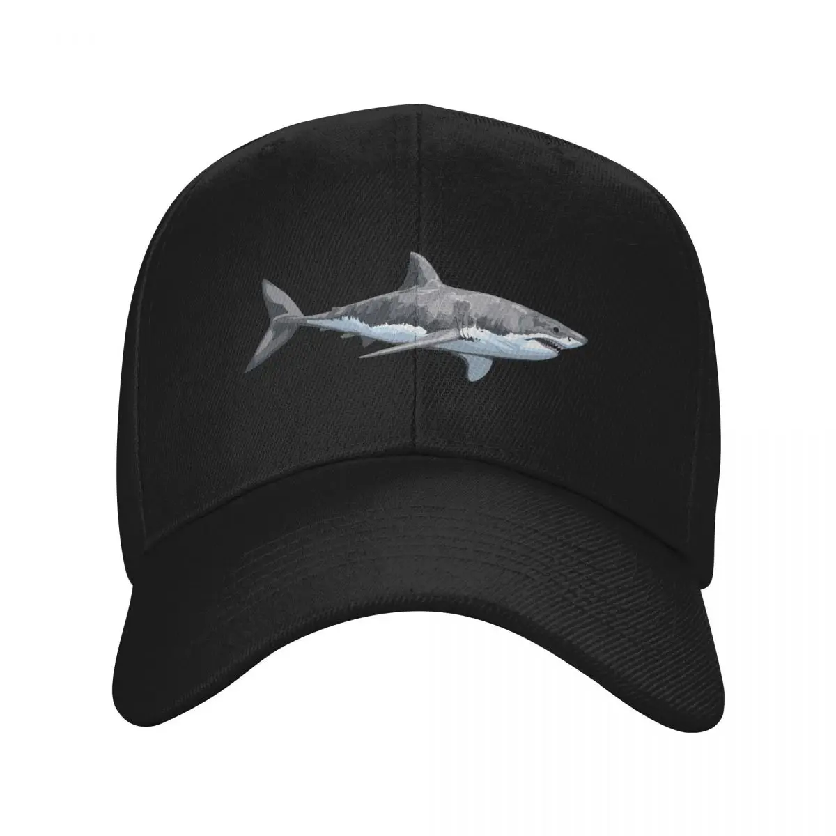 Great White Shark Baseball Cap tea Hat Anime Beach Bag Sunhat Man Women's