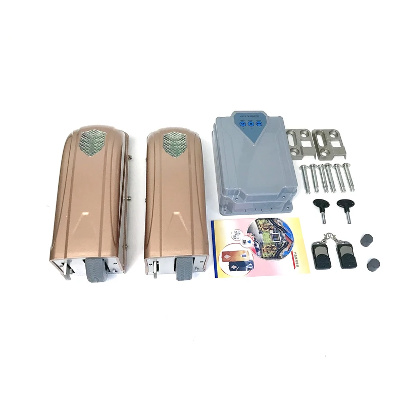 Hot Selling 500KG Holding Force Weatherproof Electric Swing Door Motor Swing Gate Operator for Villa Outdoor