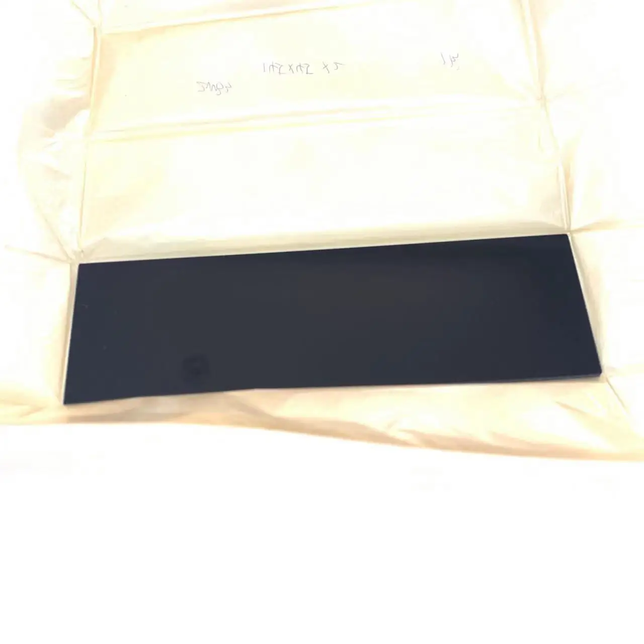 Size 150x50x2mm Transparent UVC 200nm~275nm 254nm ZWB3 UV Pass Filter Glass