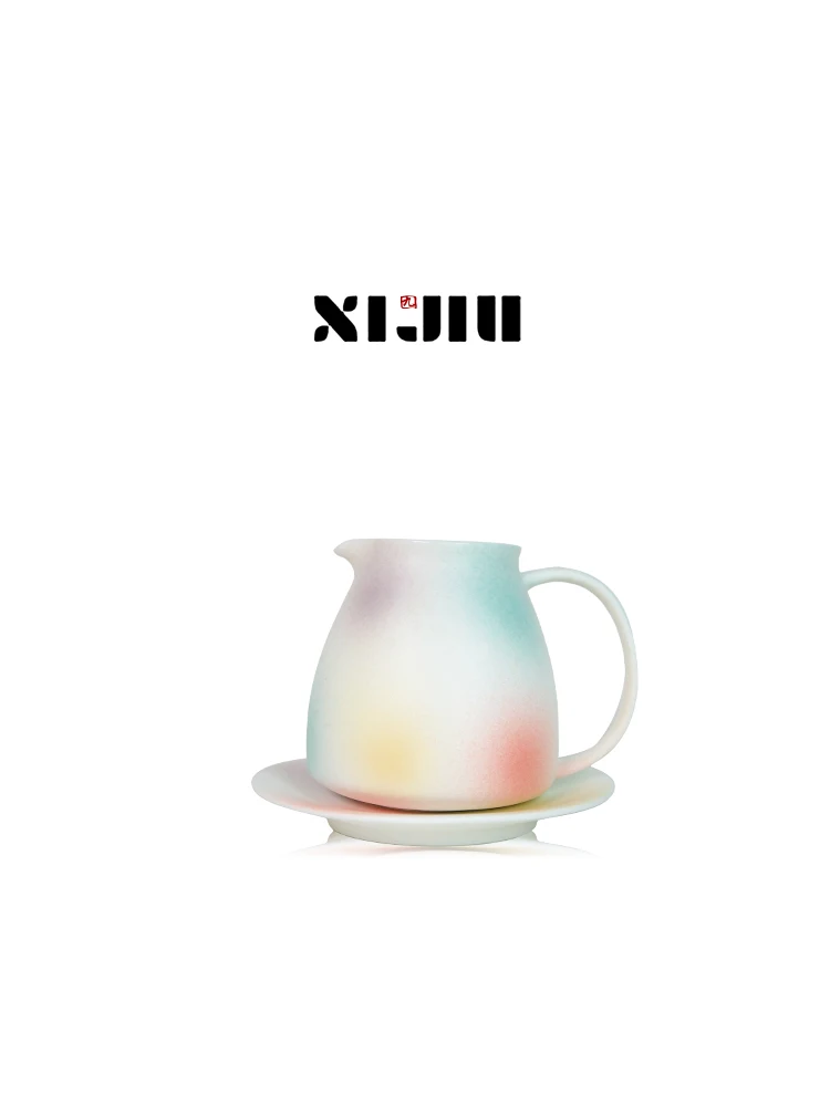 ensemble-de-cafetieres-en-ceramique-couleur-macaron-xijiu-–-Edition-collision-de-couleurs-–-sensation-artisanale-pour-la-ceremonie-a-domicile