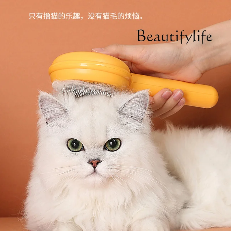 Special brush for knot opening, hair removal products, needle comb, dog and cat hair cleaning