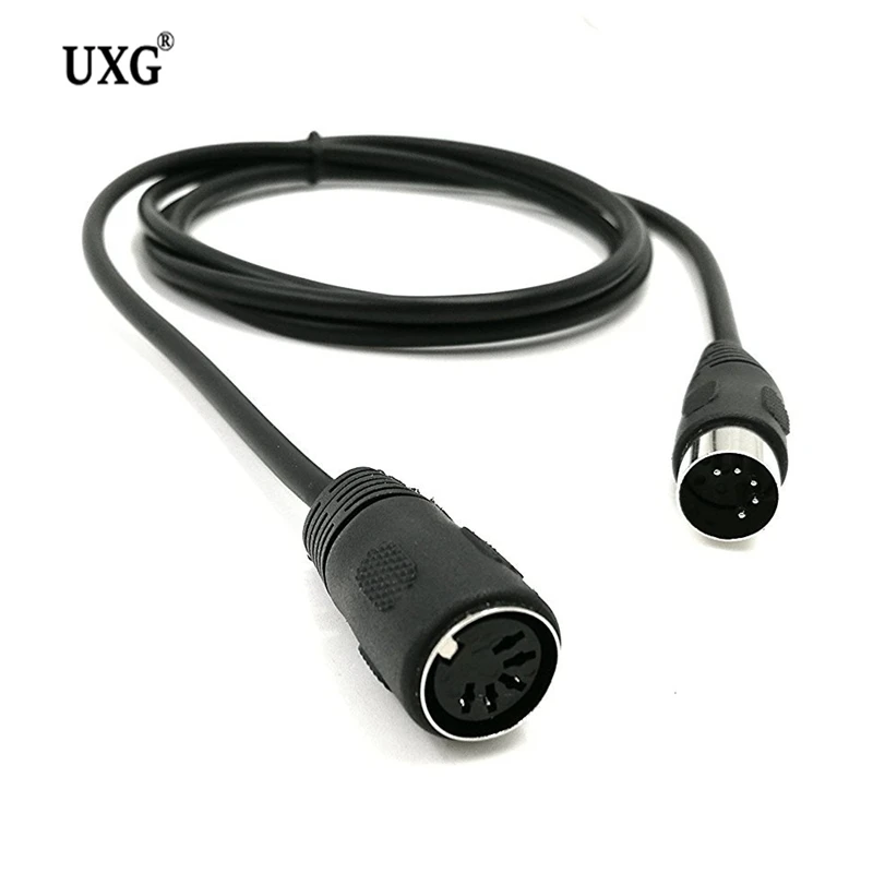 MIDI 5-Pin-Verlängerungskabel, MIDI 5-Pin DIN Stecker auf Buchse Audio MIDIAT-Adapterkabel für MIDI-Tastatur 50 cm 150 cm 300 cm Kabel