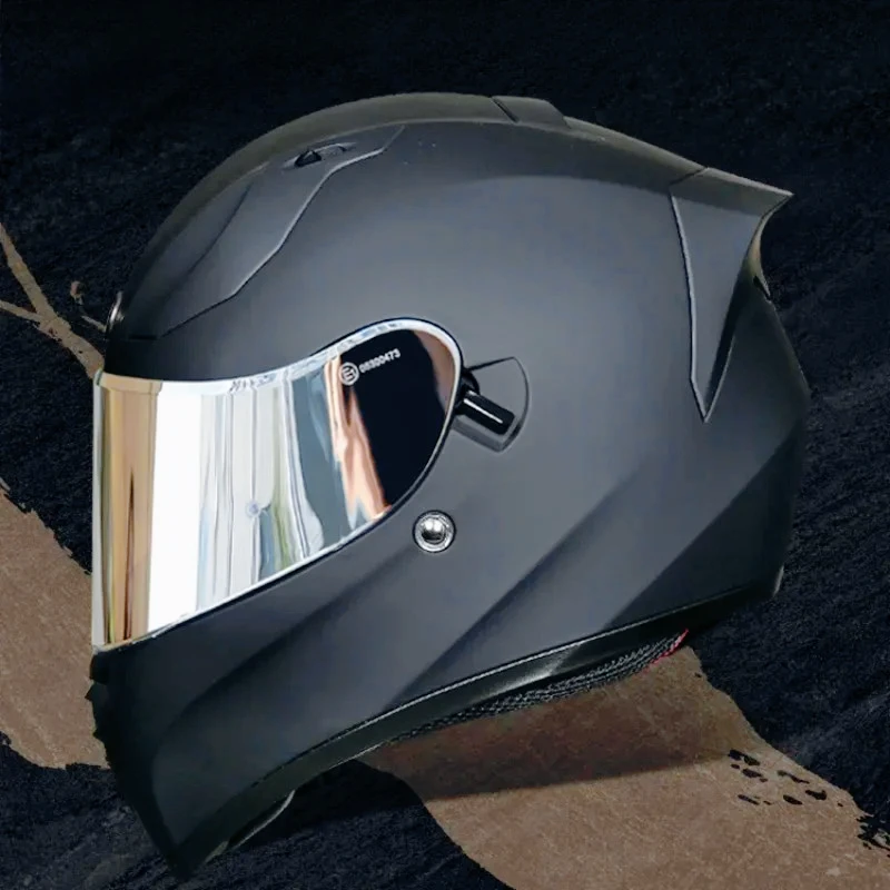 

Шлем мотоциклетный шлем для мужчин и женщин летом тележка с двойной линзой противотуманный локомотив Four Seasons 3c Capacete