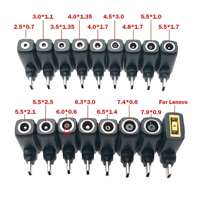 DC Power Female Socket To Type-C Male Plug Connector 100W Fast Charging Laptop Adapter For Converting USB C PD 5V 9V 20V Output