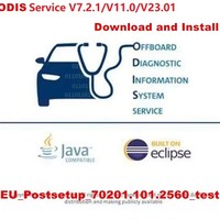 ODIS-Service 7.2.1 Postsetup_70201.101.4810 for 5054a Diagnostic software odis-s V11.0/V23.01 for 6154 Download&Install&Test car