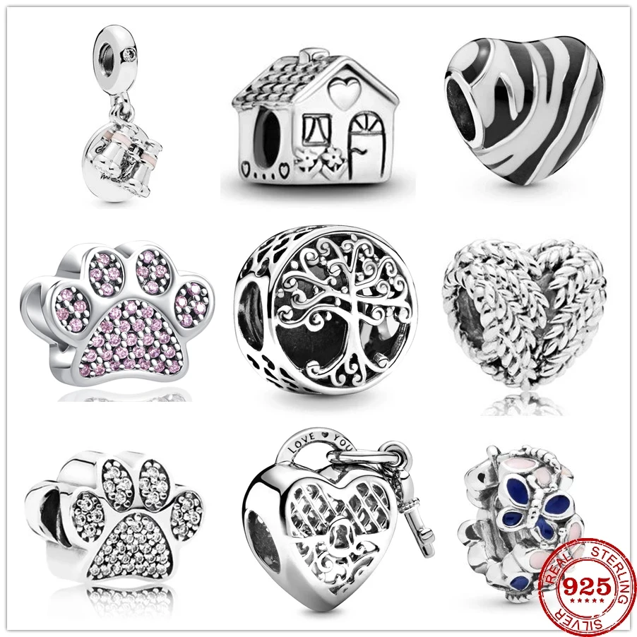 

New Original family is where love grows Bead fit Pandora charms silver 925 beads Bracelet for women diy fashion jewelry Berloque