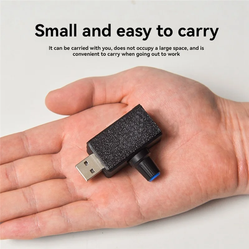 

-ABPU 5 В USB-регулятор скорости вентилятора, модуль регулирования напряжения, контроллер скорости двигателя, интерфейс USB-A, переключатель управления радиатором «сделай сам»