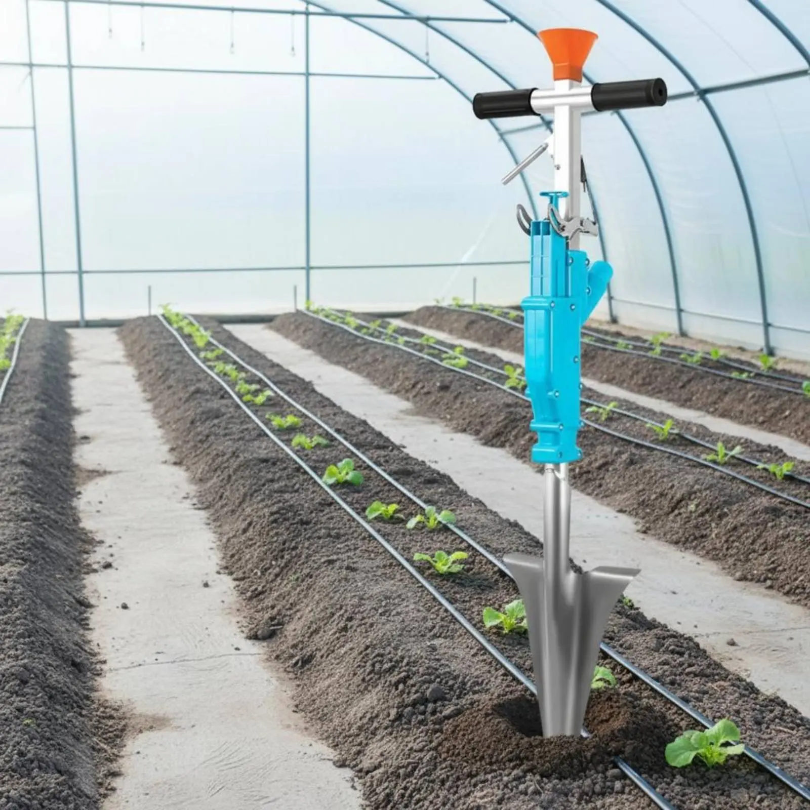 

Quantitative Soil Enhancer Shovel Adjustable Amount Subsoil Soil Enhancer Dispenser Manual Seeder Long-Lasting Non-Jamming