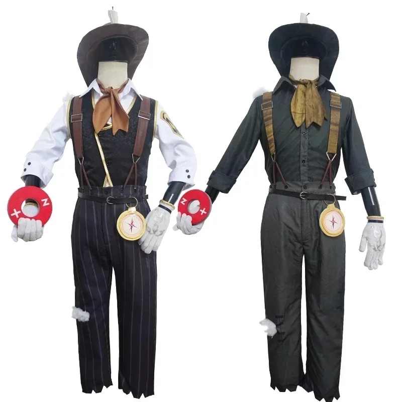 Norton Campbell Cosplay Costume Game Identity V New Survivor Prospector Original Skin Monster Manager Cosplay Halloween Uniforms