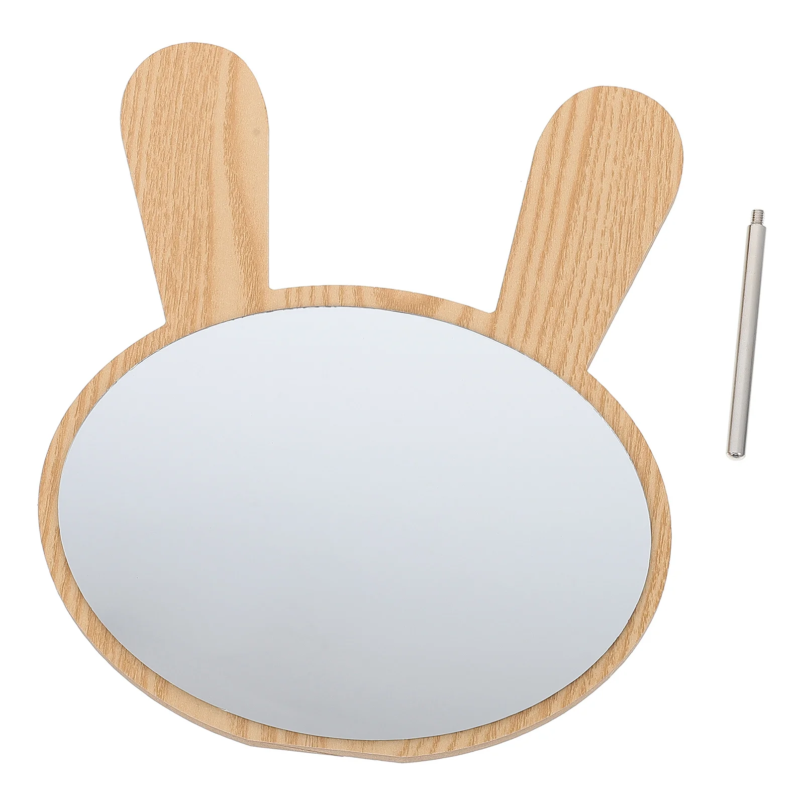 装飾的なウサギの化粧鏡 エレガントで寛大な外観 安定したベース 耐久性のある実用的な日常使用 部屋の装飾 ギフトミラー