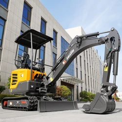 Mini Excavator 1 Ton2 Ton Digger 3 ton EPA EURO5 Digger Kubota Engine Small Mini Excavator customized Prices