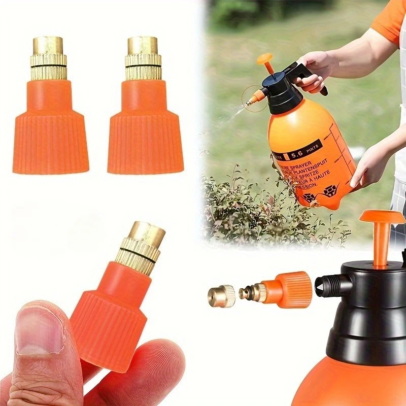 5PCS Multi-Mode Adjustable Garden Sprayer Nozzles Replacement Spray Bottle Caps For Plant Watering Garden Irrigation