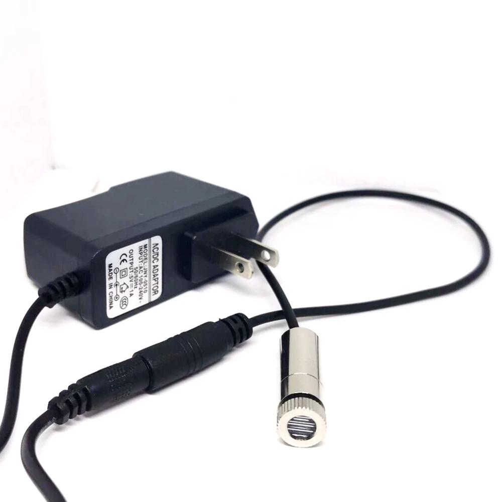 

Focusable IR 808nm 200mW Infrared Laser Dot /Line/Cross Module w 5V Adapter