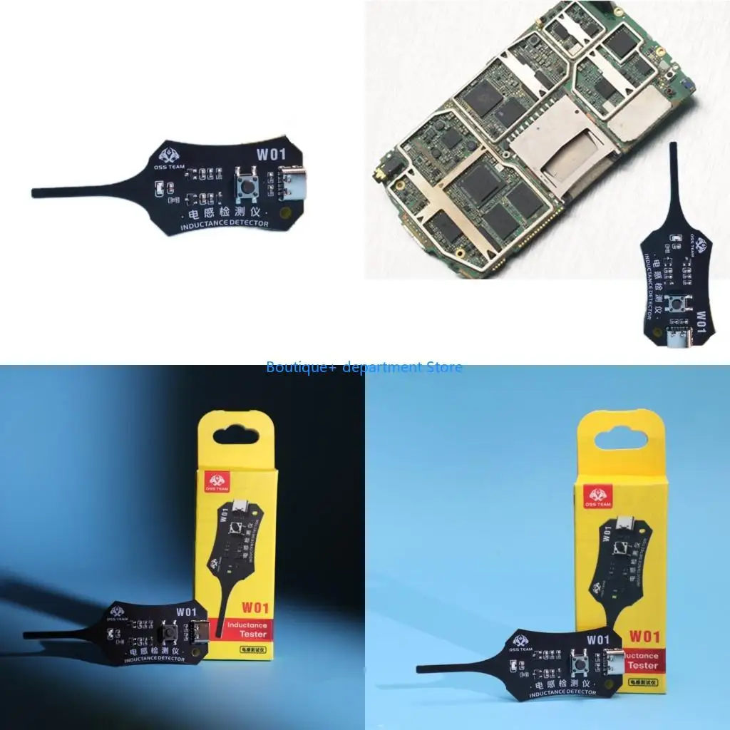 E1PD Dense LED Display Inductance Meter For Electronics Repair With Against Drop Building And ±1% Accuracy