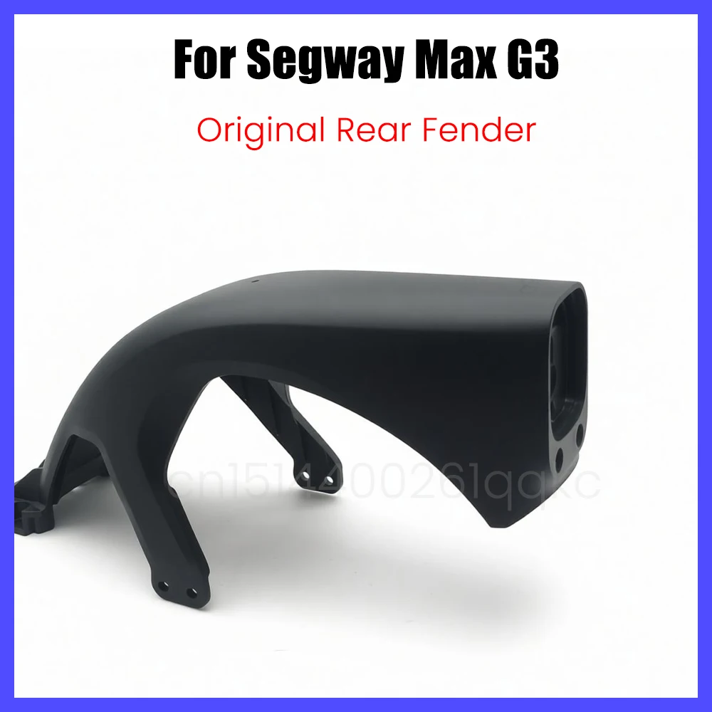 Para-lama Traseiro Original G3 para Patinete Elétrico Segway Ninebot MAX G3, Protetor de Roda de Plástico, Acessórios e Peças