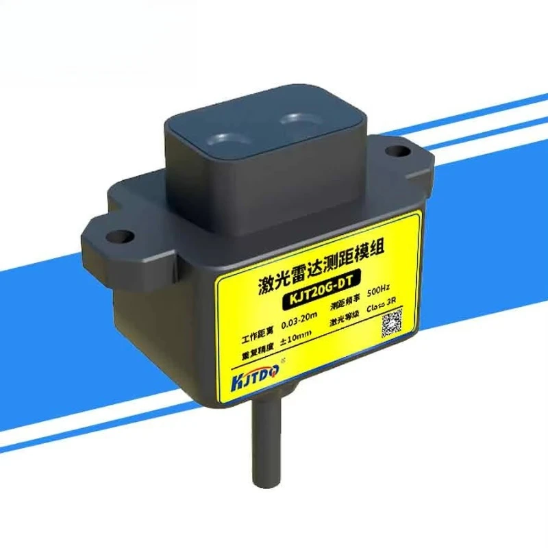 وحدة مكتشف المدى 20 متر 500 هرتز 10-36 فولت تيار مستمر فئة 3R ABS/PC/PMMA أنبوب 905nm UART IIC تتراوح وحدة صغيرة