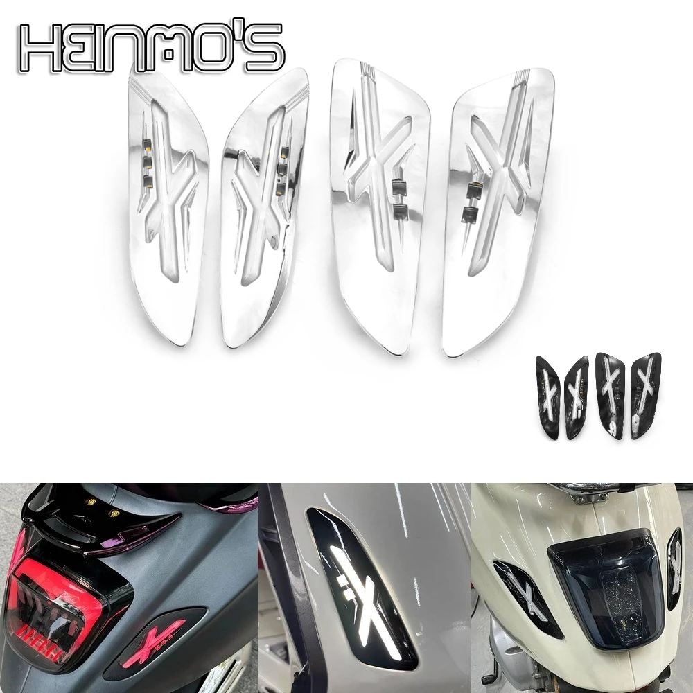

Motorcycle For Primavera Sprint 150 125 2014-2025 Front Rear Turn Signal Light Bright Indicator Running Lamp Flashers