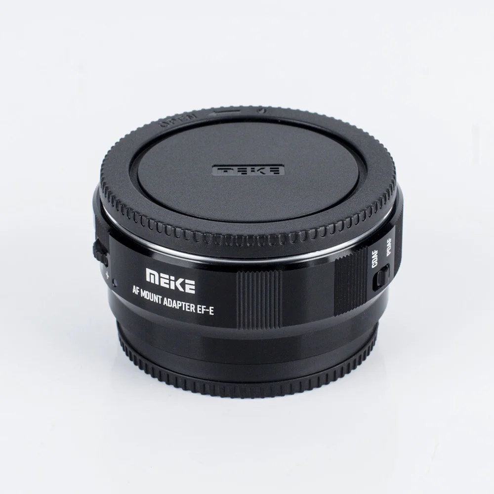 Meike MK-EFTE-B Metal Auto Focus Lens Adapter Ring for Canon EF EF-S Lenses to Sony E-Mount A7SII A9 A7RIII A7III A7IV A6000 A7