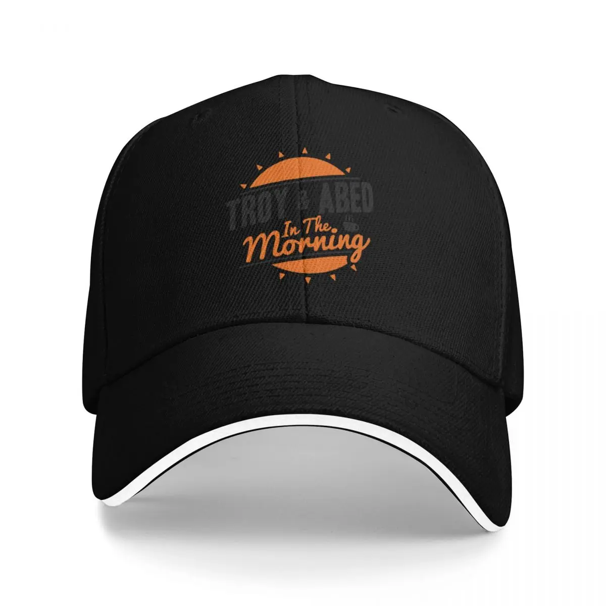 

TV Show In The Morning Baseball Cap Big Size Hat hats for men Thermal Visor cute Golf Women Men's