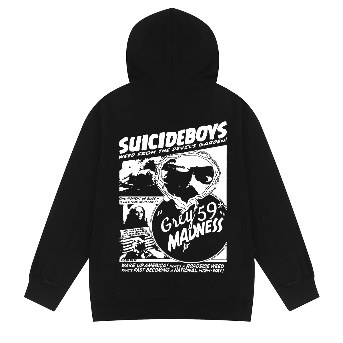 sucide Hip Hop Rap Vintage Hoodies Sweatshirts men women unisex Cotton