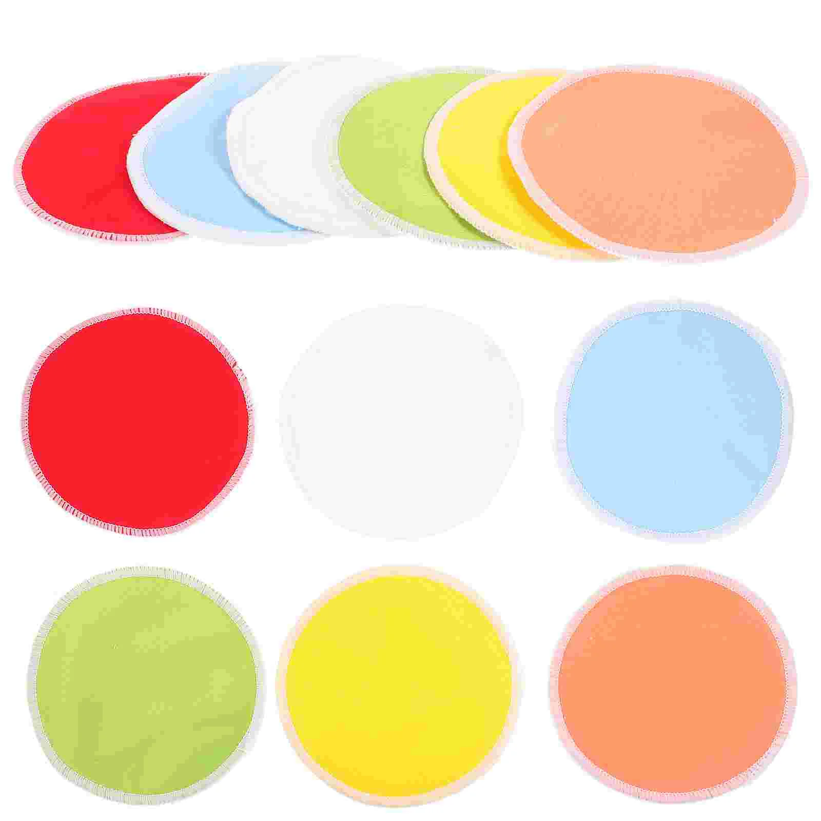 12 Pcs Nursing Pad Breast Pads Washable for Maternity Reusable Leakproof Polyester (Polyester)