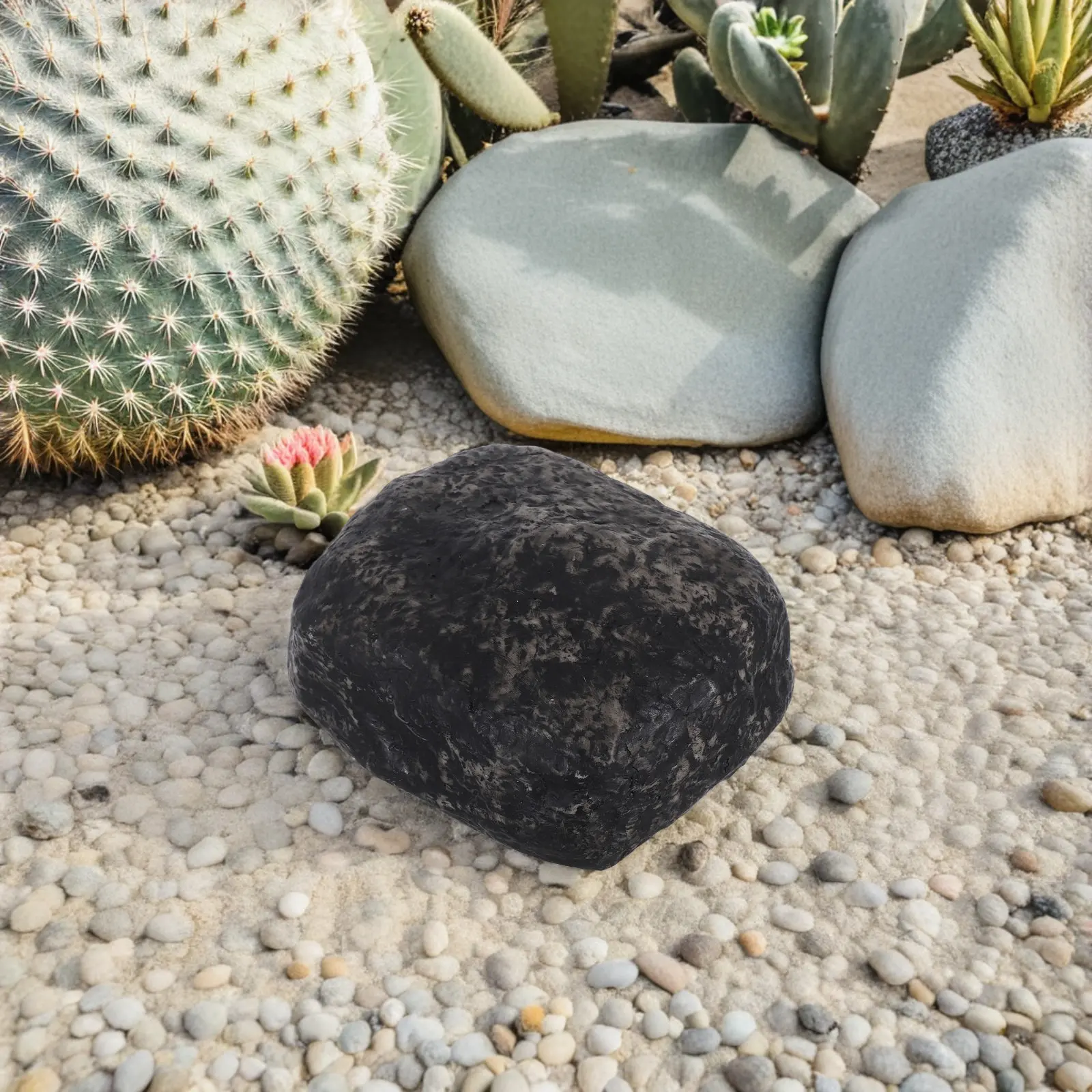 Key Holder Fake Stone Concealer Hidden for outside Garden Hider Outdoor Storage Decor