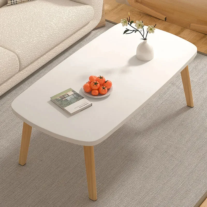 Mesa plegable japonesa de madera maciza, Centro lateral para sofá Tatami, sala de estar, almacenamiento de artículos diversos de té, lectura, muebles para el hogar