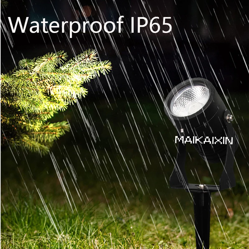 Imagem -05 - Luzes ao ar Livre do Jardim Ip65 Impermeável Led Lawn Lamp Ac110v 220v Dc12v Paisagem Iluminação Caminho Quintal Lawn Garden Decoração