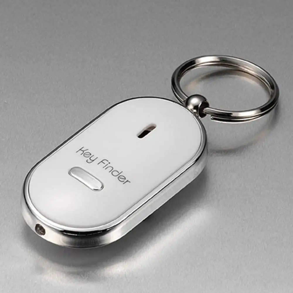 Whistle Key Finder Flashing Beeping Remote Lost Keyfinder Locator Keyring