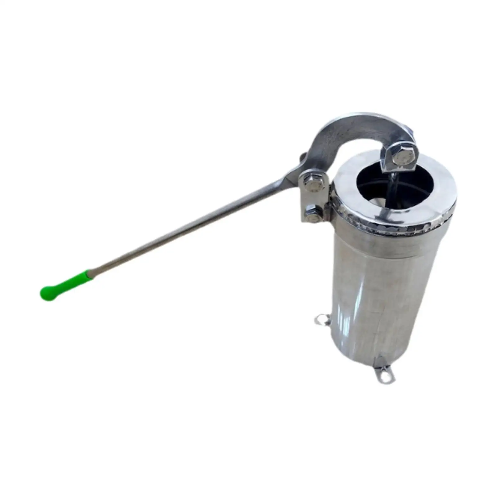 Manual Well Water Pump Easy to Install Water Use Hand CRANK Suction Triangle Welded Base for Gardens Pond Yard Courtyards Farms