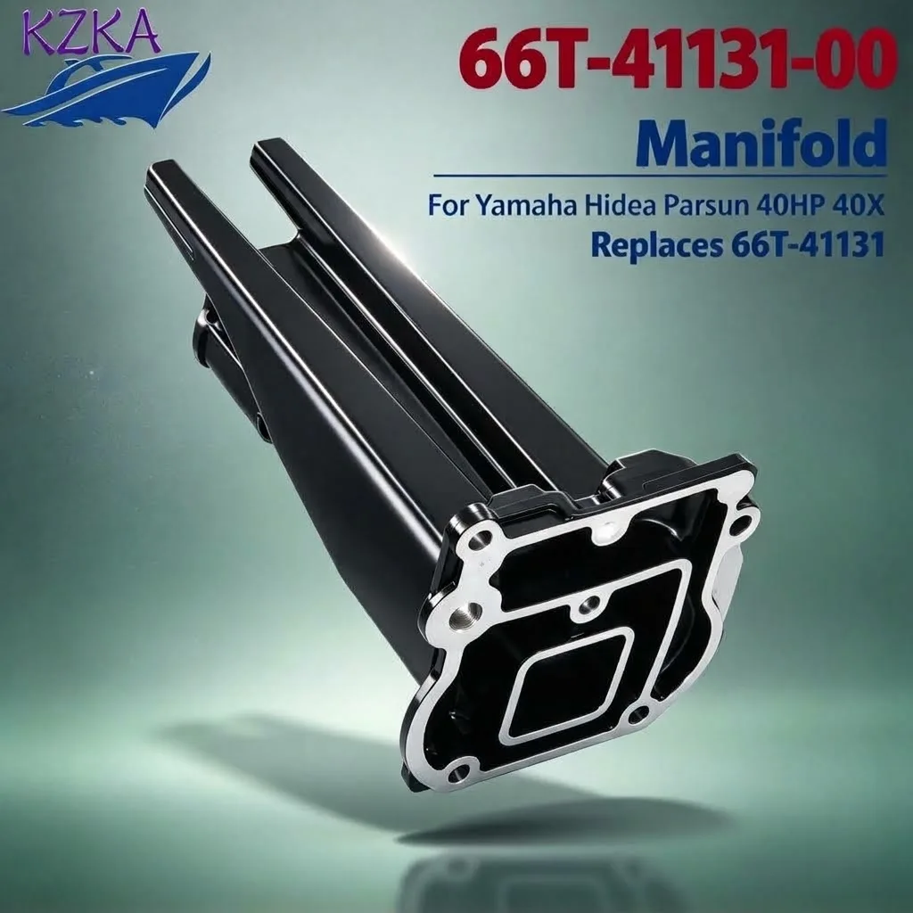 Boat Motor Manifold 66T-41131-00 For Yamaha Hidea Parsun Parts 40HP 40X 66T-41131 66T-41131-00 Replaces