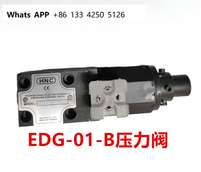 

EDG-01-C/B EDG-01-H Single and double proportional pressure valve, relief valve-