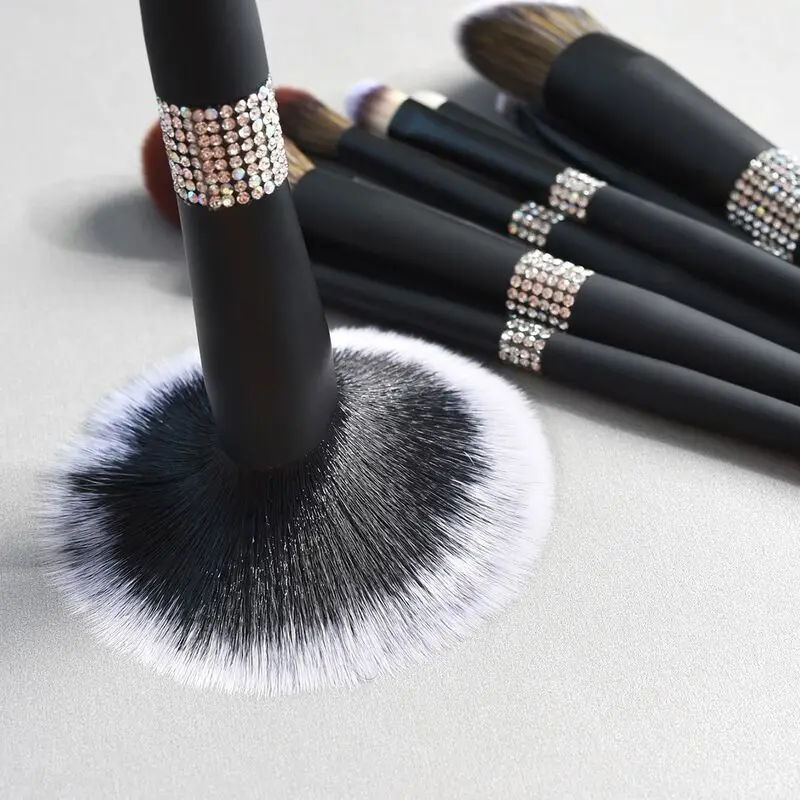 Biyouyi Cross-border 15 Sets Of High-end Matte Black Makeup Brushes From The Brilliant Queen Series Are In Stock