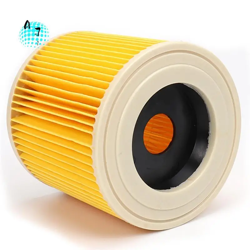 

A07F-6Pcs Filter And 6Pcs Vacuum Cleaner Lock For Karcher A2004/A2054/A2204/A2656 Vacuum Cleaner Accessories