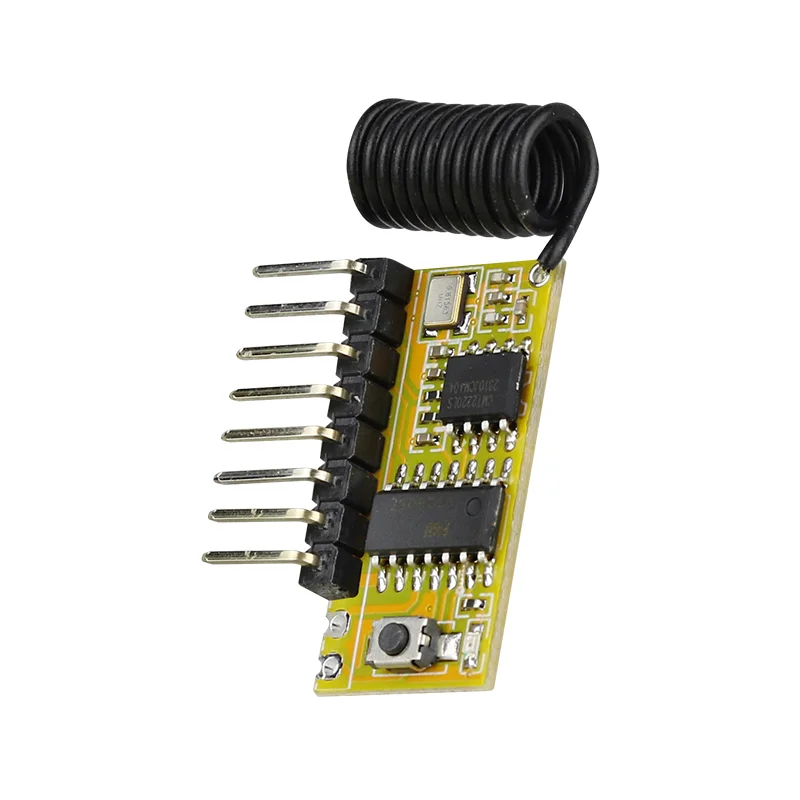 DC 3V-5V 6 Channel RF Receiver Module 433MHz 315MHz High Level Output Wireless Remote Control Switch for Smart Home