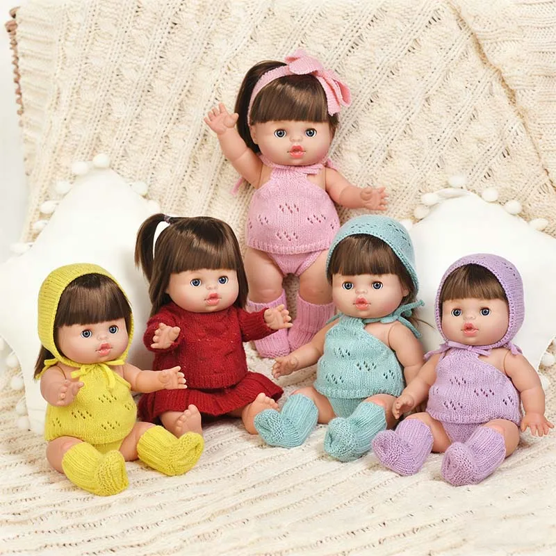 

13.39inch Reborn Baby Doll Lifelike Newborn Doll 34CM Full Body Soft Vinyl Reborn Toddler Doll Toys Girl Toys For Birthday Dolls